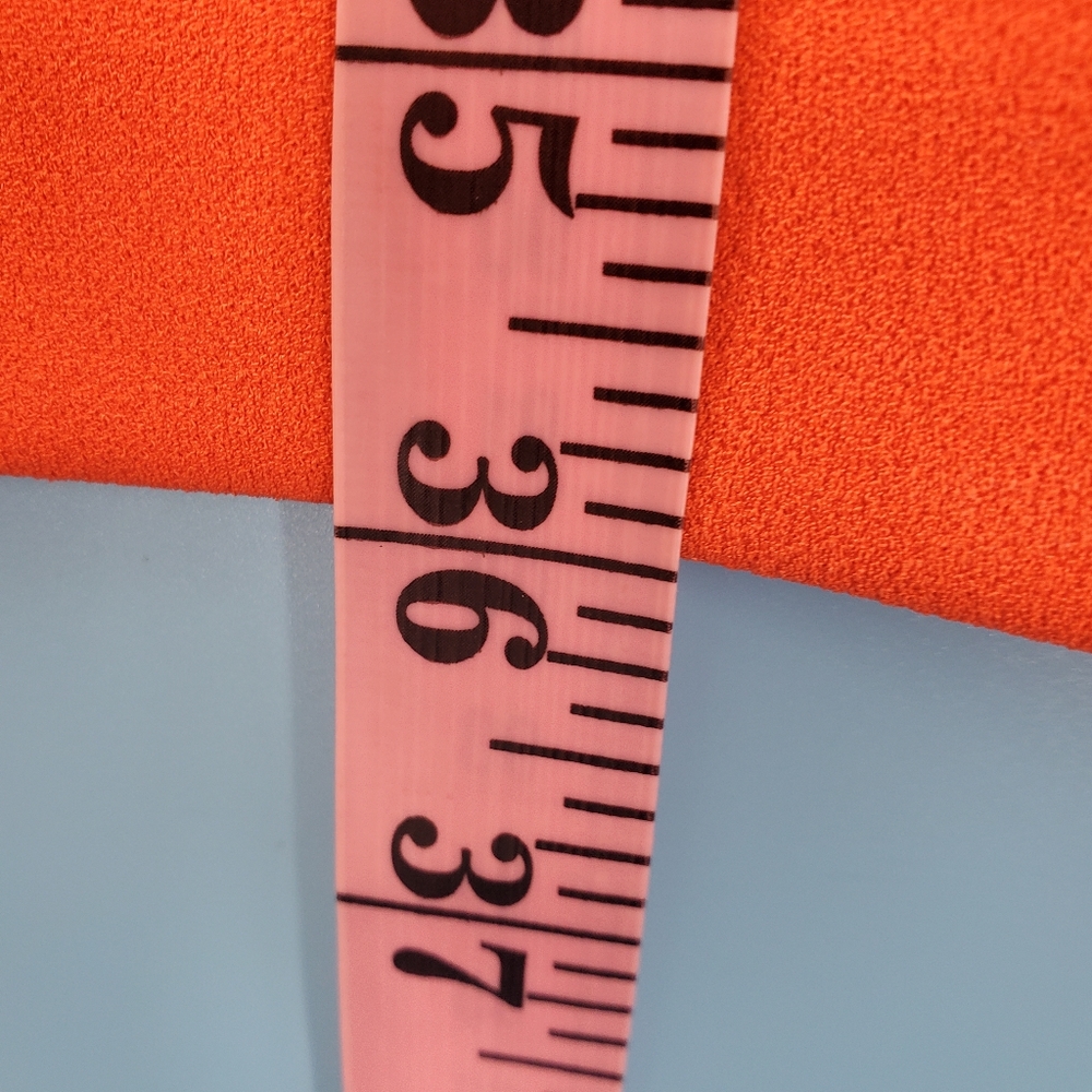 Tommy H orange midi retro dress - Picture 11 of 11